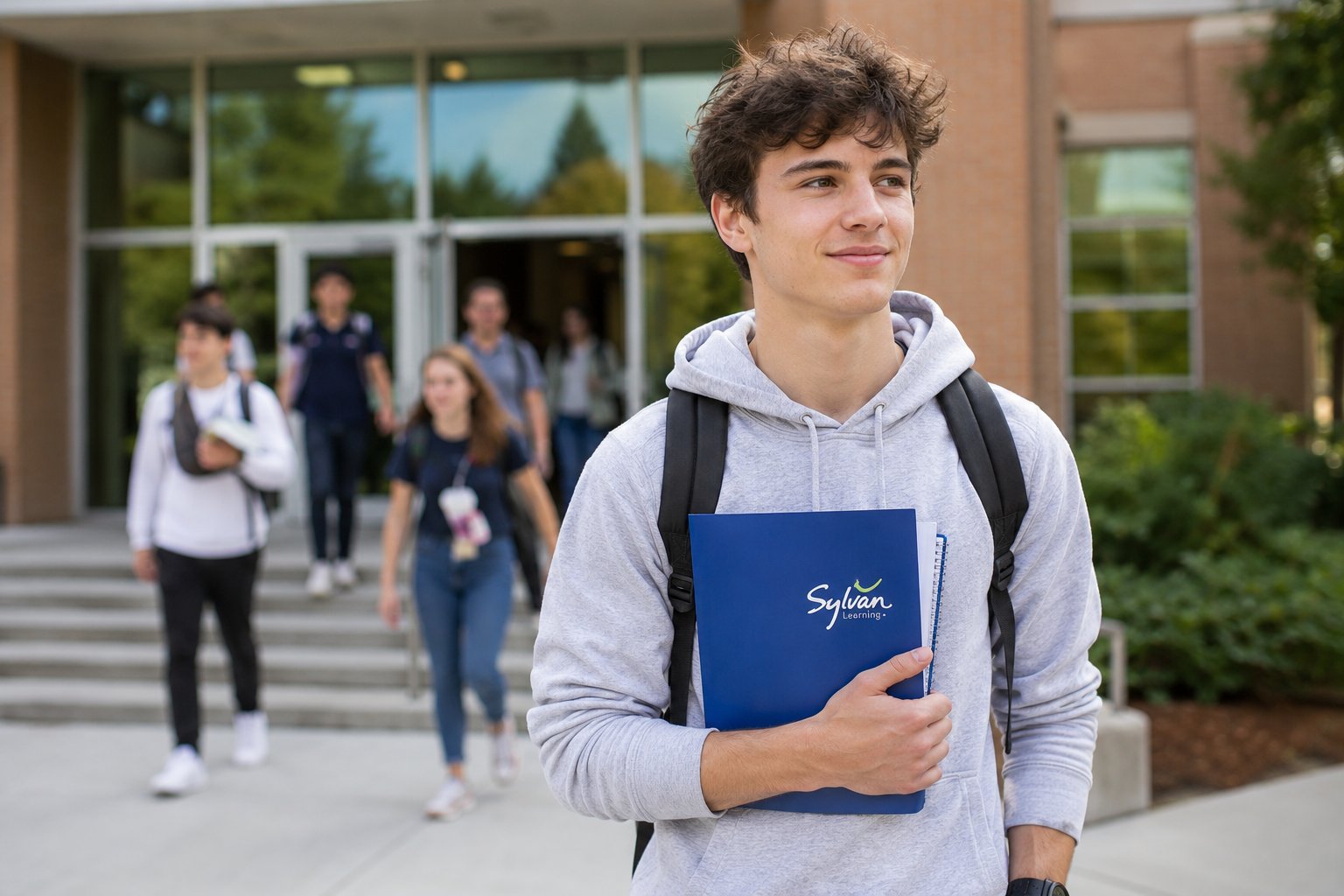 Student preparing for the SAT with Sylvan Learning